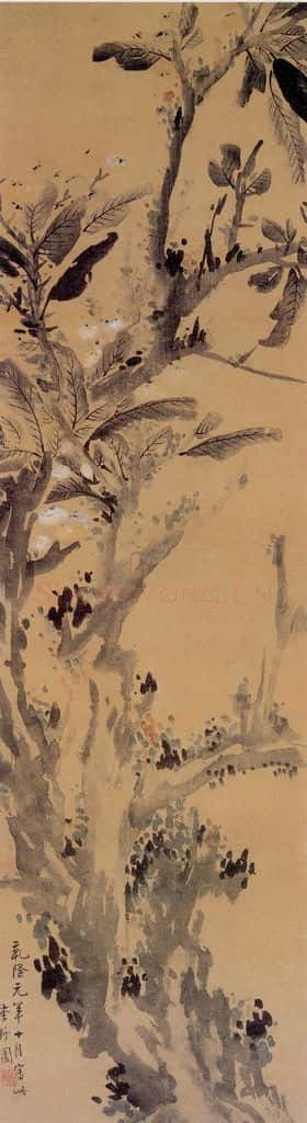 1736年 李方膺 枇杷图 书画作品