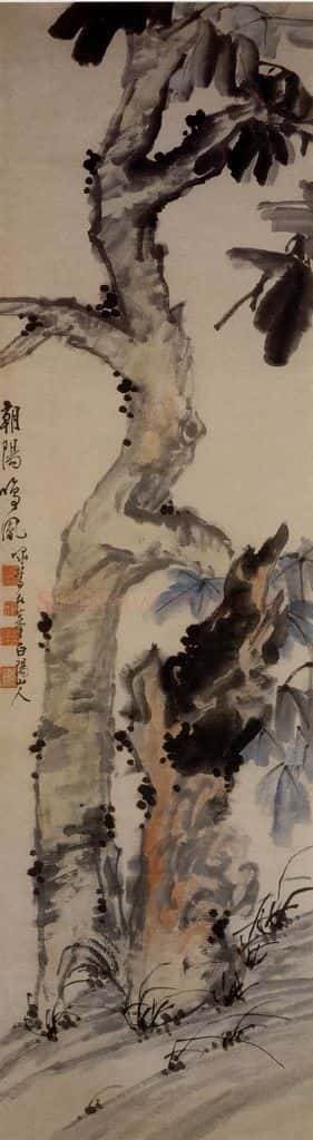 1752年 李方膺《花卉屏》书画作品