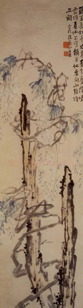 1752年 李方膺《花卉屏》书画作品