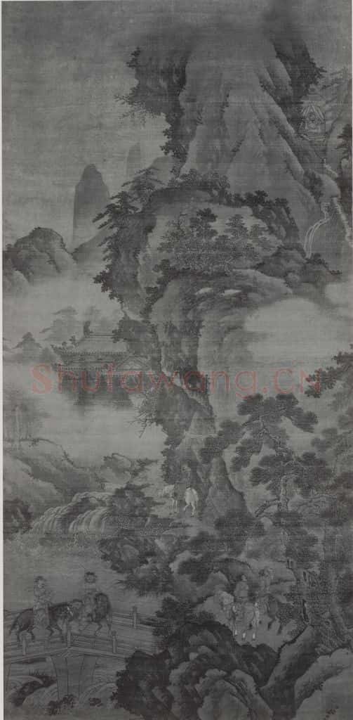 南宋 刘松年《征聘图》书画作品