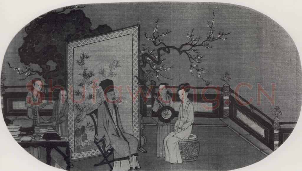 南宋 刘松年《真迹册页》书画作品
