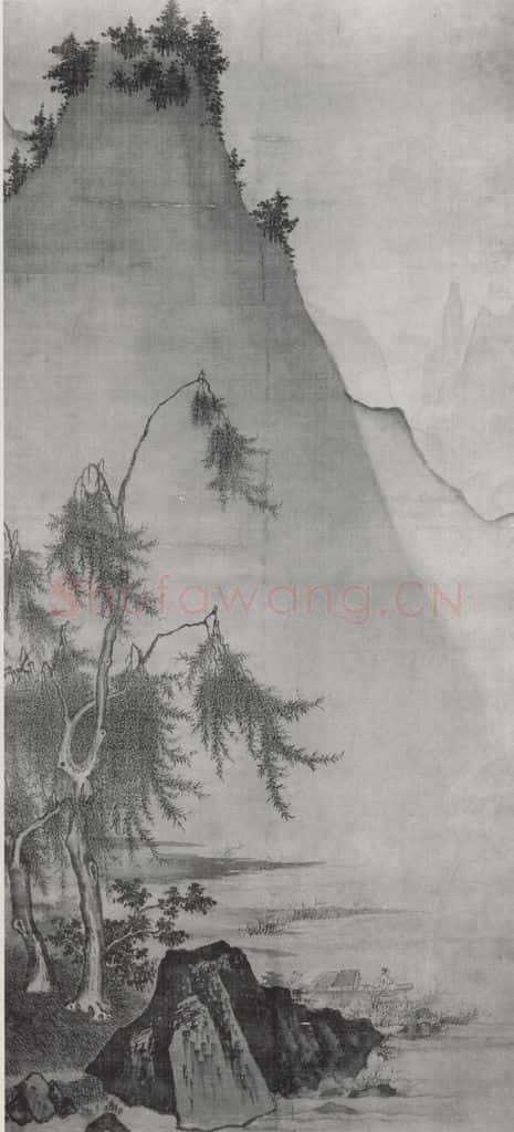 南宋 夏圭《归棹图》书画作品