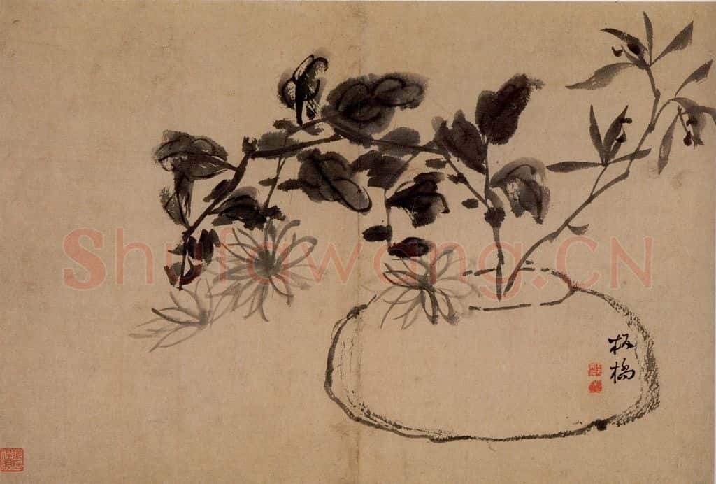 郑燮 兰竹册 书画作品
