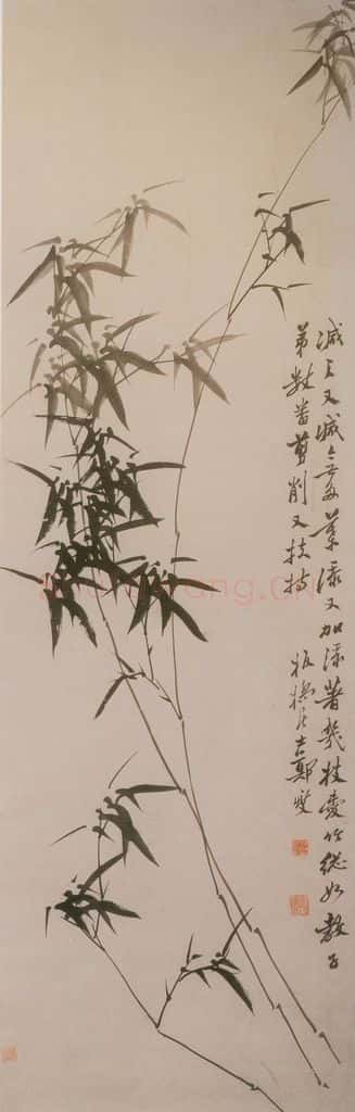 郑燮 墨竹 书画作品