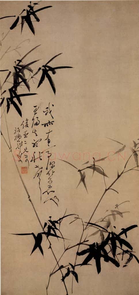 郑燮 竹 书画作品
