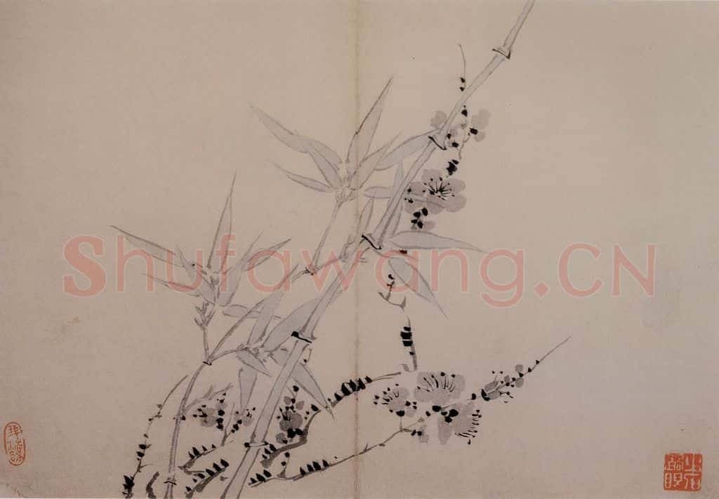 1742年 汪士慎《花卉册》书画作品