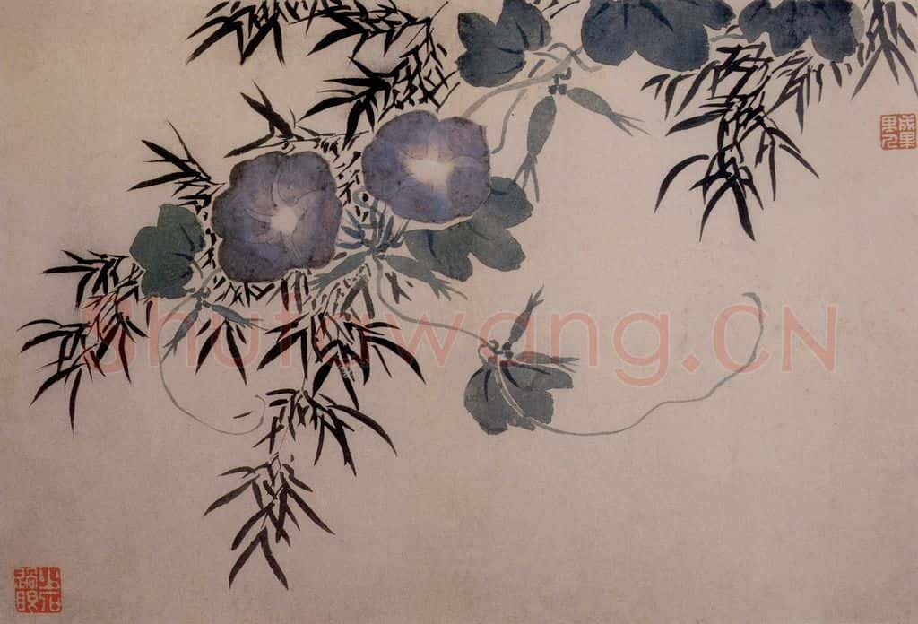 1742年 汪士慎《花卉册》书画作品