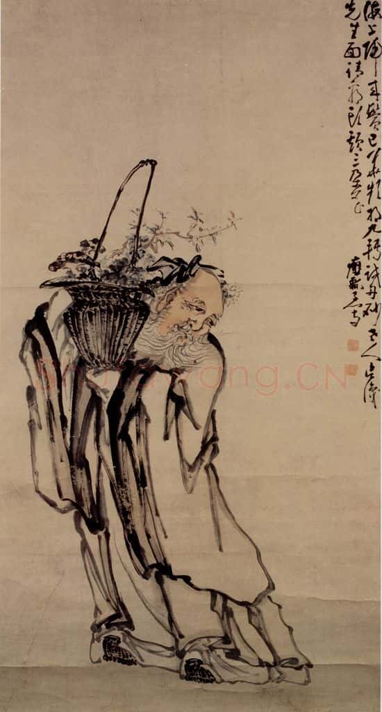 清 黄慎 人物 书画作品