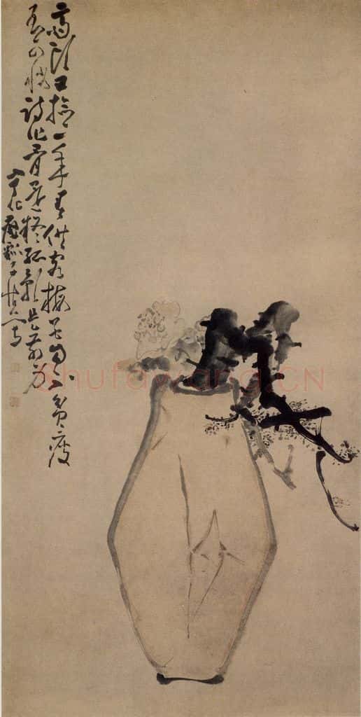 清 黄慎 瓶梅图 书画作品