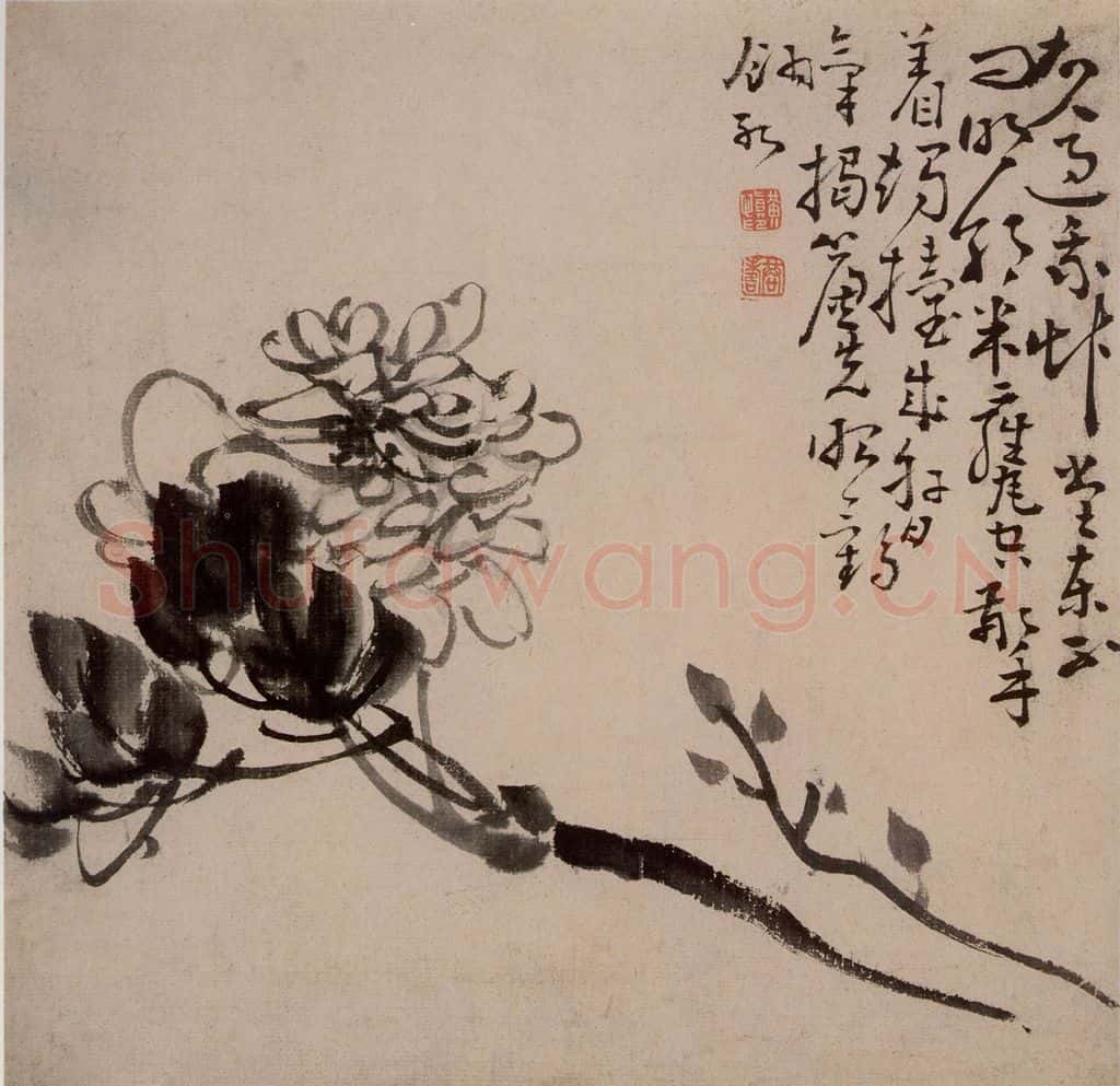 清 黄慎 人物山水花卉图册 书画作品
