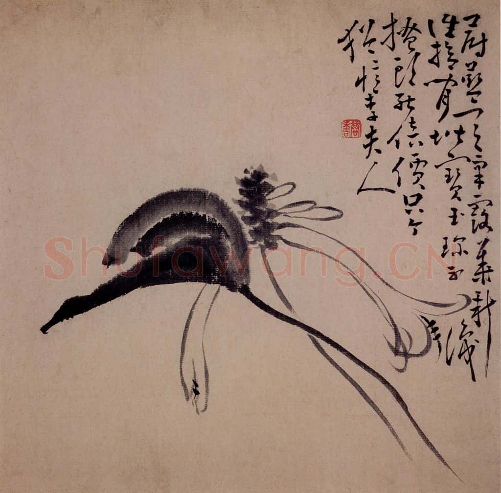 清 黄慎 人物山水花卉图册 书画作品
