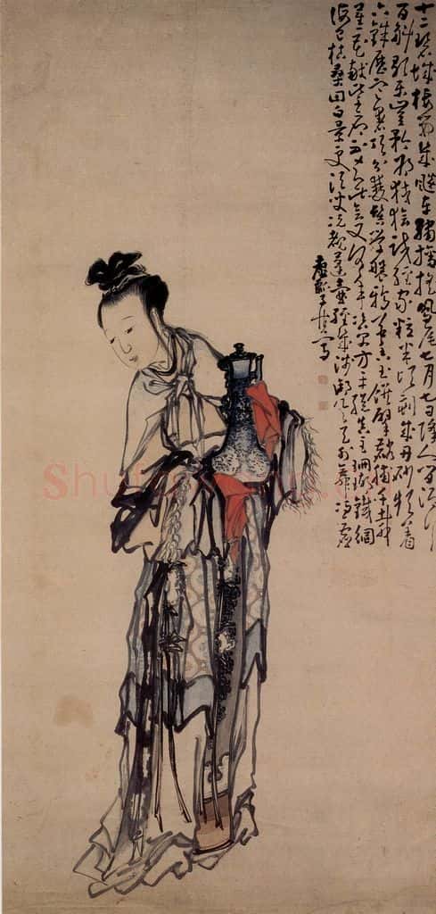 清 黄慎 麻姑图 书画作品