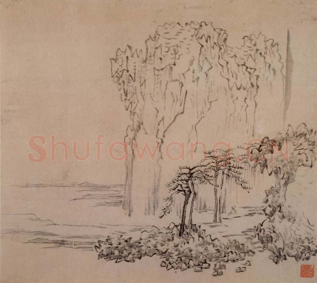 清 黄慎 杂画册 书画作品