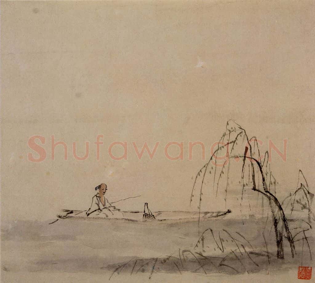 清 黄慎 杂画册 书画作品