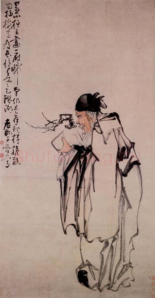 清 黄慎 人物 书画作品