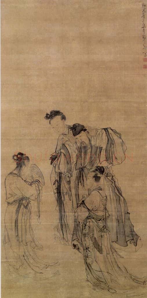 清 黄慎 整冠图 书画作品