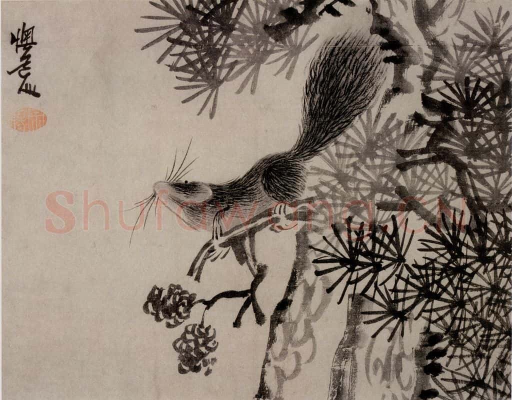 清 李鱓《花鸟册》书画作品