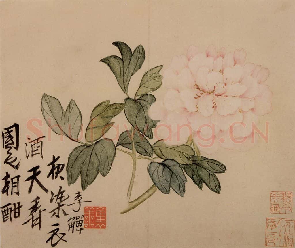 清 李鱓《杂画8开》书画作品