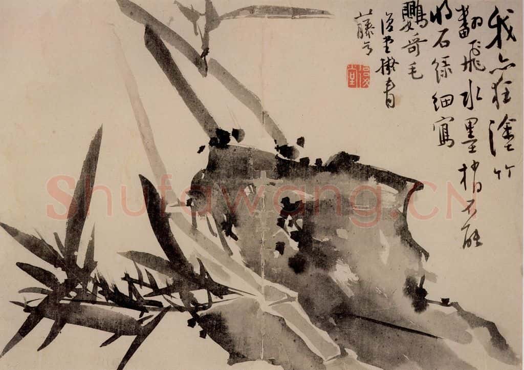 清 李鱓《花卉10开》书画作品