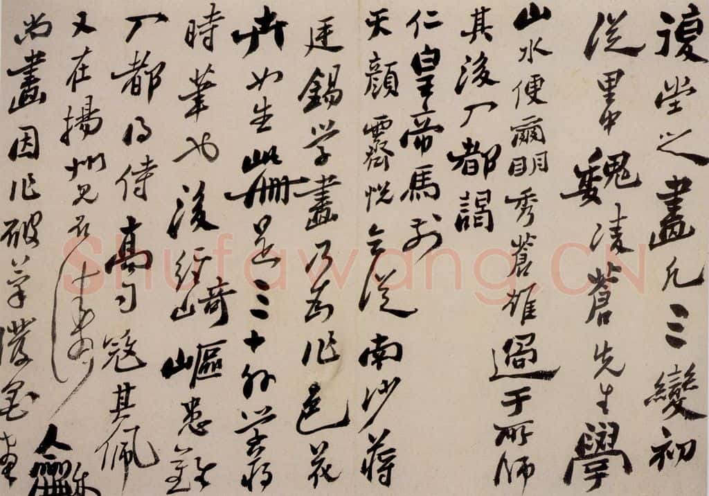 清 李鱓《花卉10开》书画作品