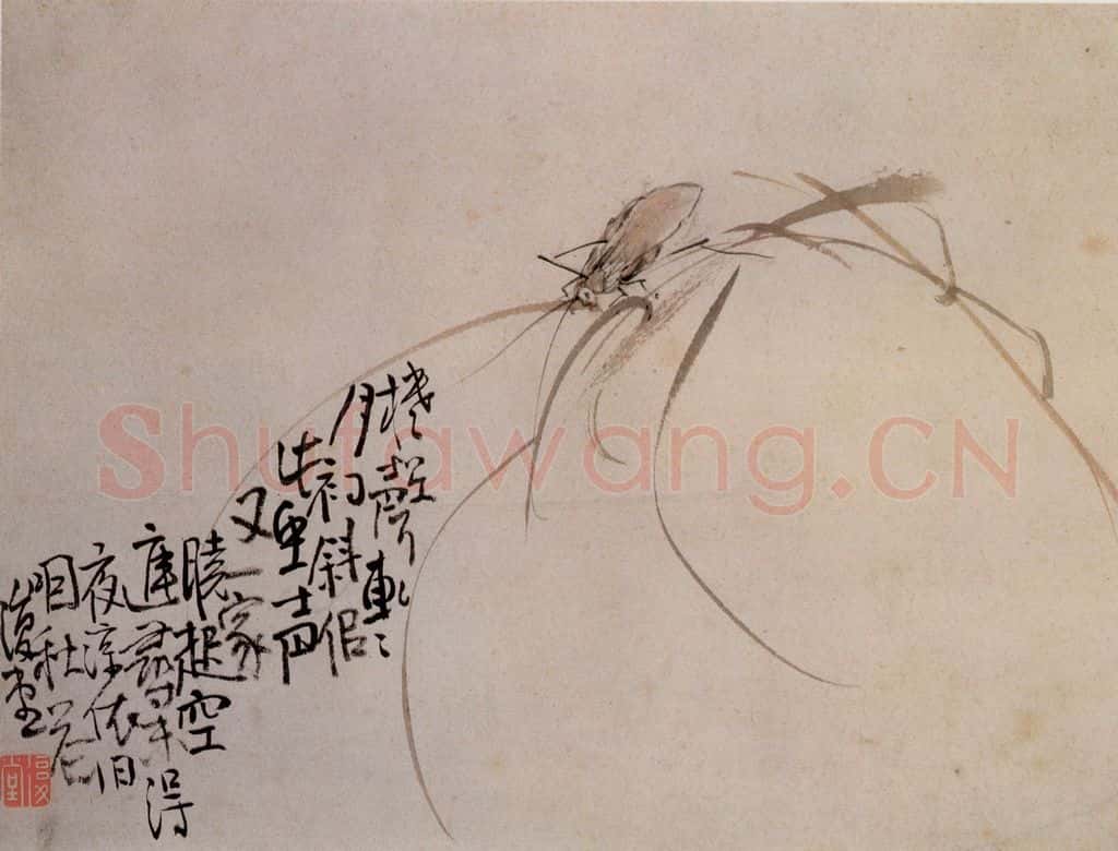 清 李鱓《杂画册》书画作品