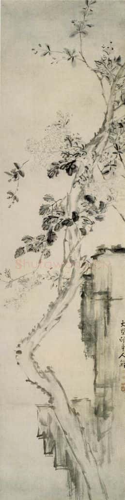 清 李鱓《四季花卉屏》书画作品