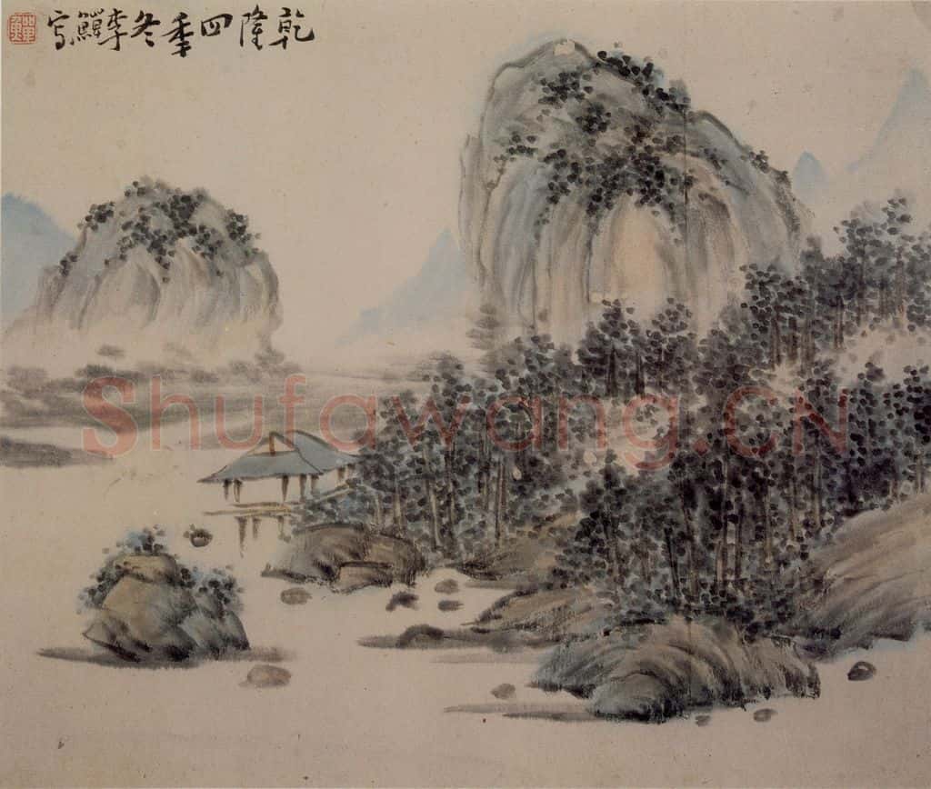 清 李鱓《杂画册》书画作品