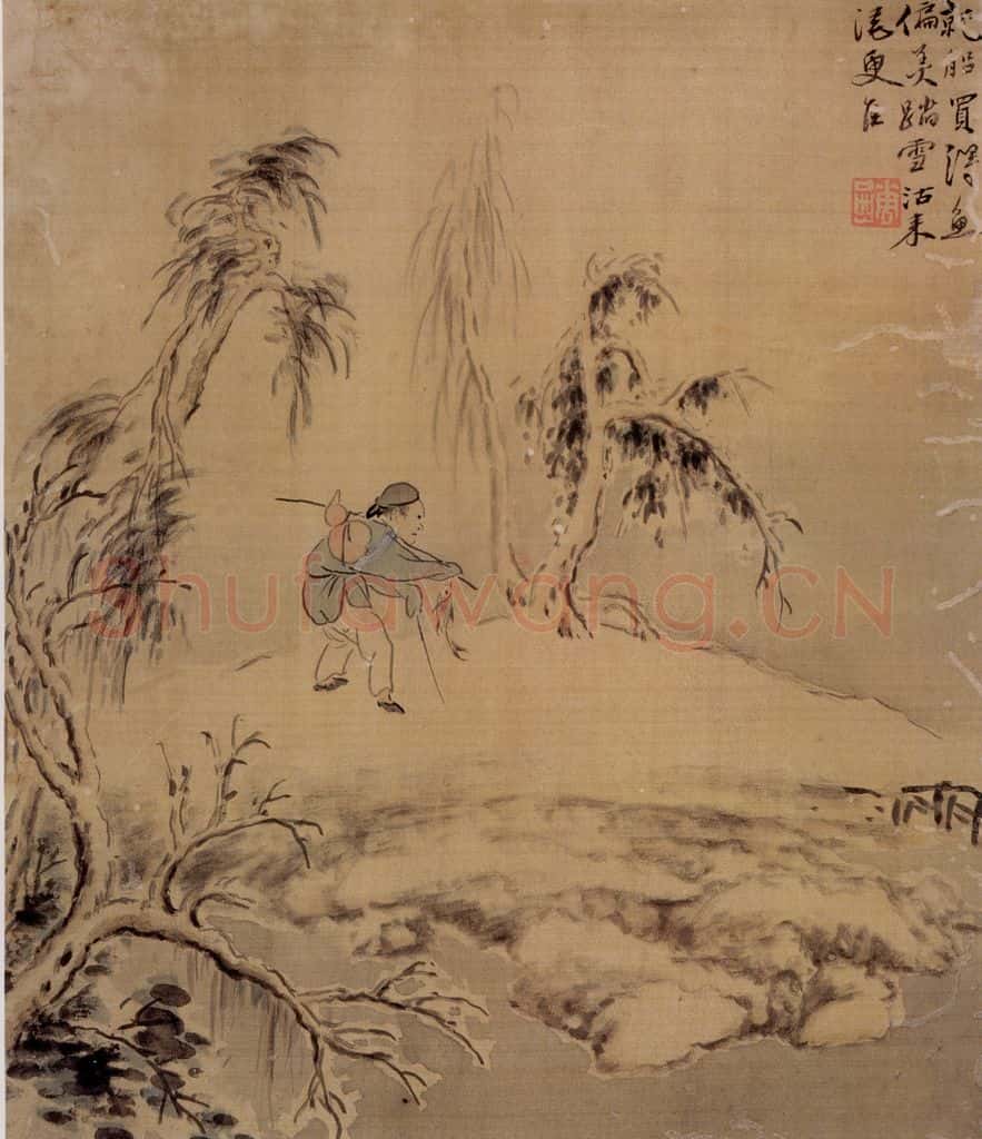 清 华喦《杂画》书画作品