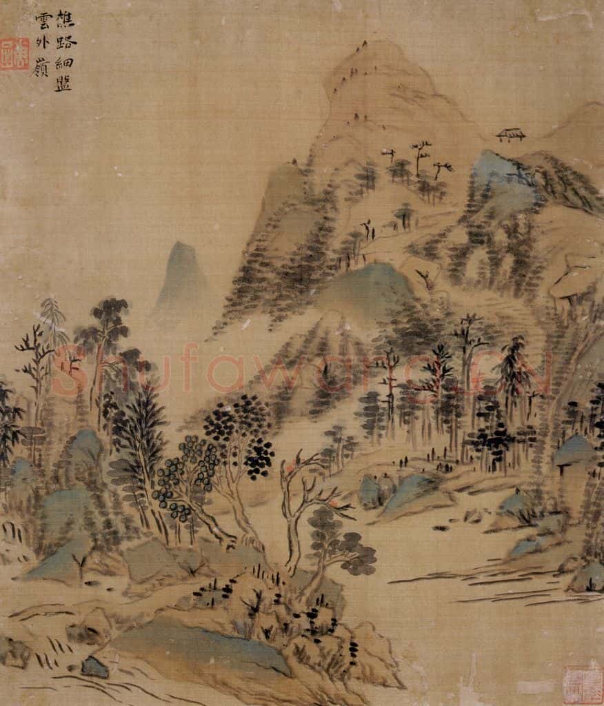 清 华喦《杂画》书画作品