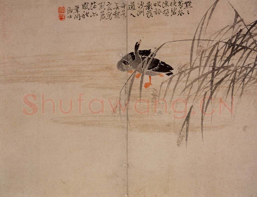 1748年 边寿民《芦雁图册》书画作品