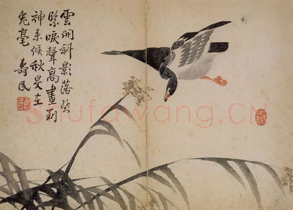 1751年 边寿民《杂画册》书画作品