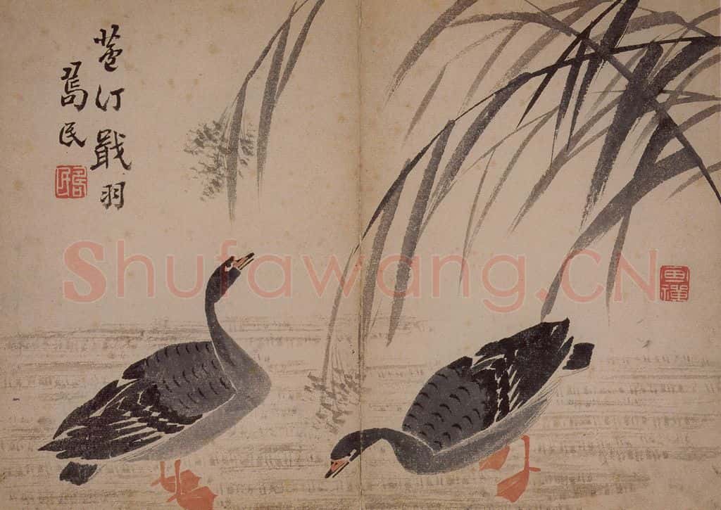 1751年 边寿民《杂画册》书画作品