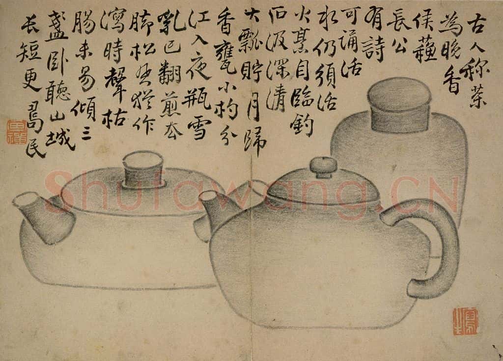 1751年 边寿民《杂画册》书画作品
