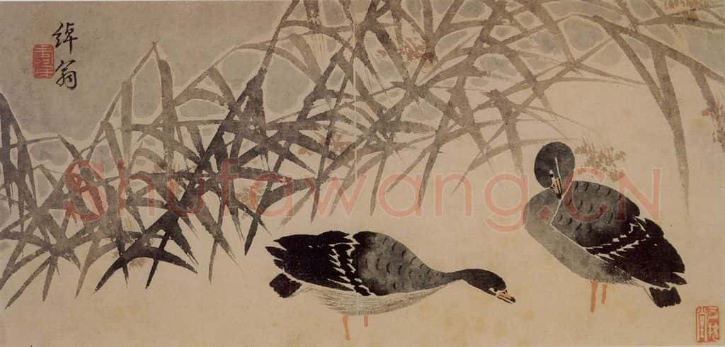 1751年 边寿民《杂画册》书画作品
