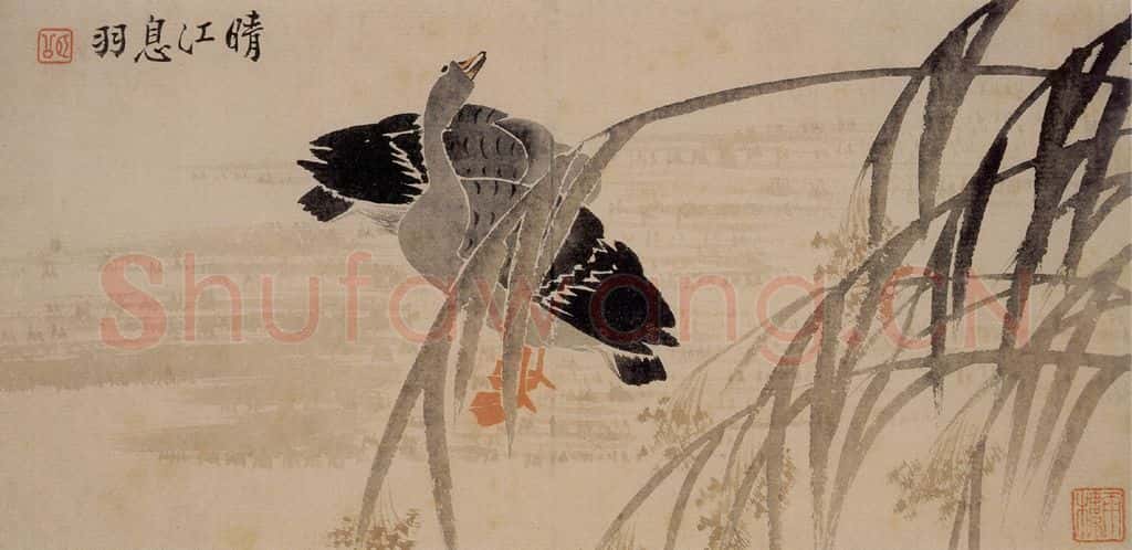 1751年 边寿民《杂画册》书画作品