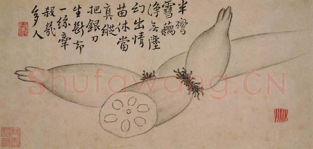 1751年 边寿民《杂画册》书画作品
