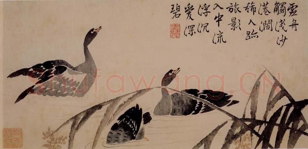 1751年 边寿民《杂画册》书画作品
