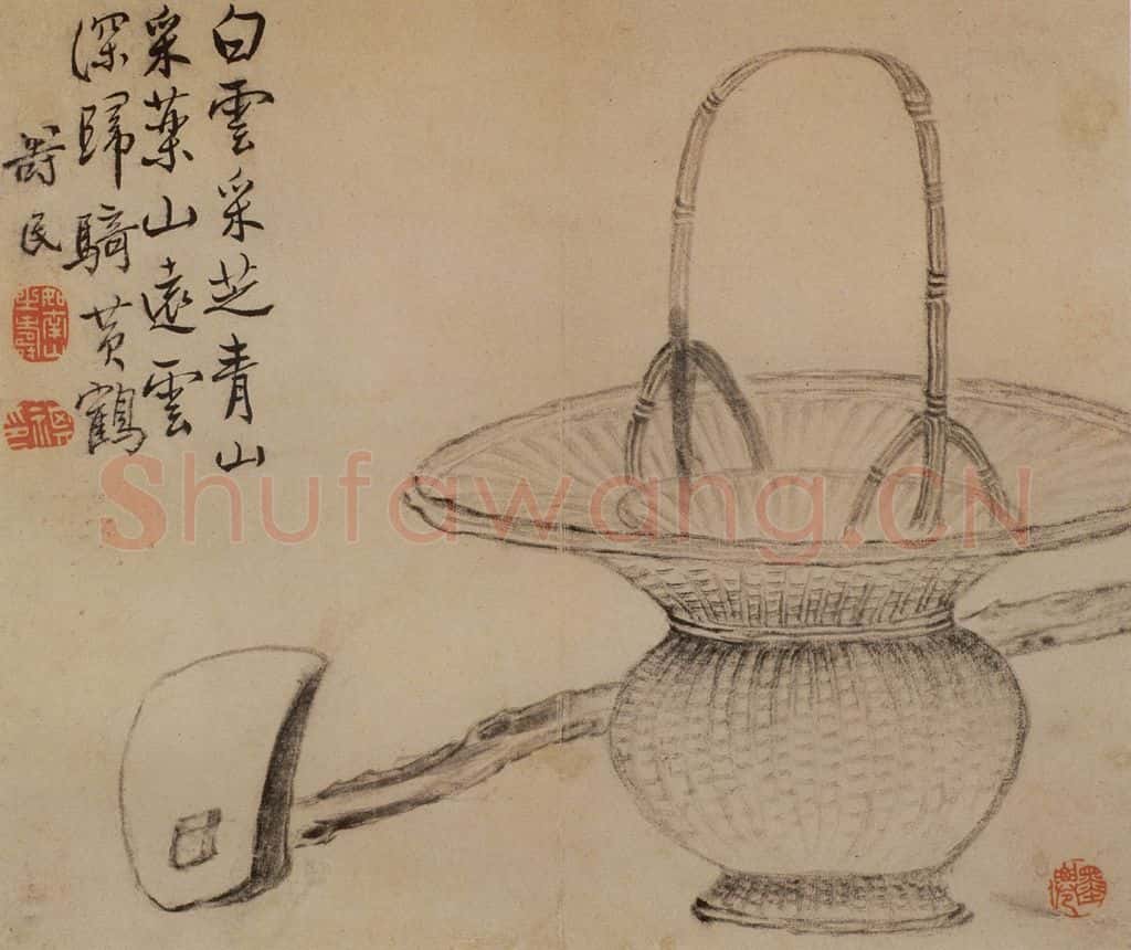 边寿民《杂画册》书画作品