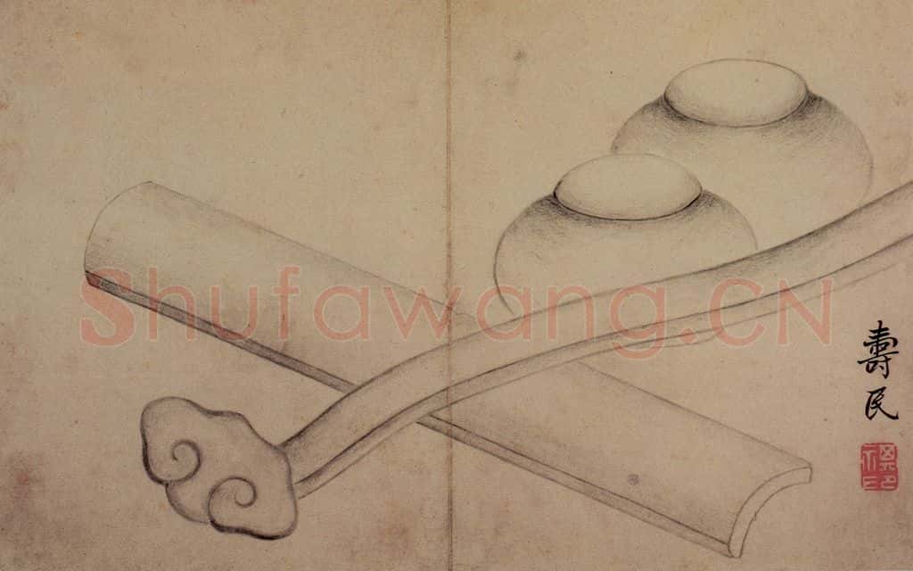  边寿民《杂画册》书画作品