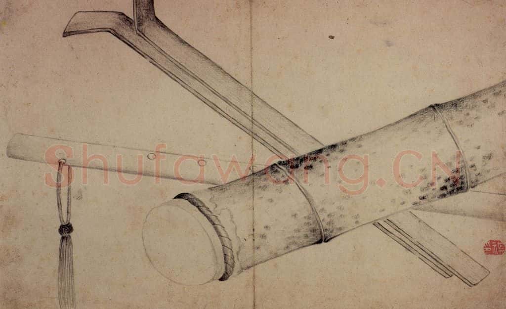 边寿民《杂画册》书画作品