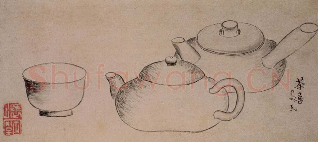 1733年 边寿民《杂画册》书画作品