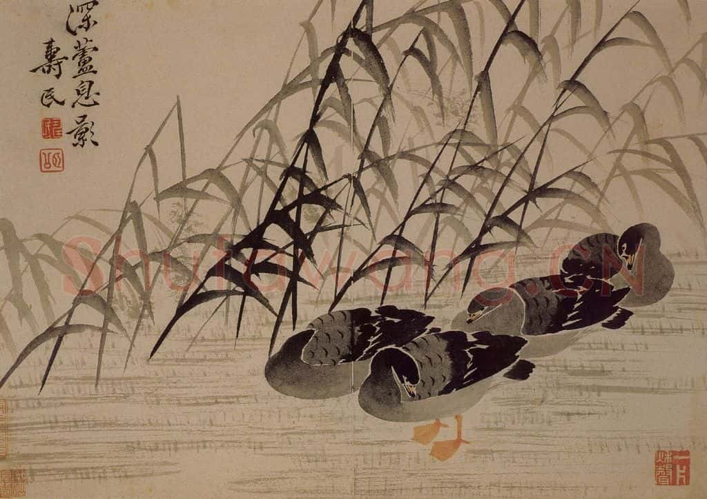 1743年 边寿民《杂画册》书画作品