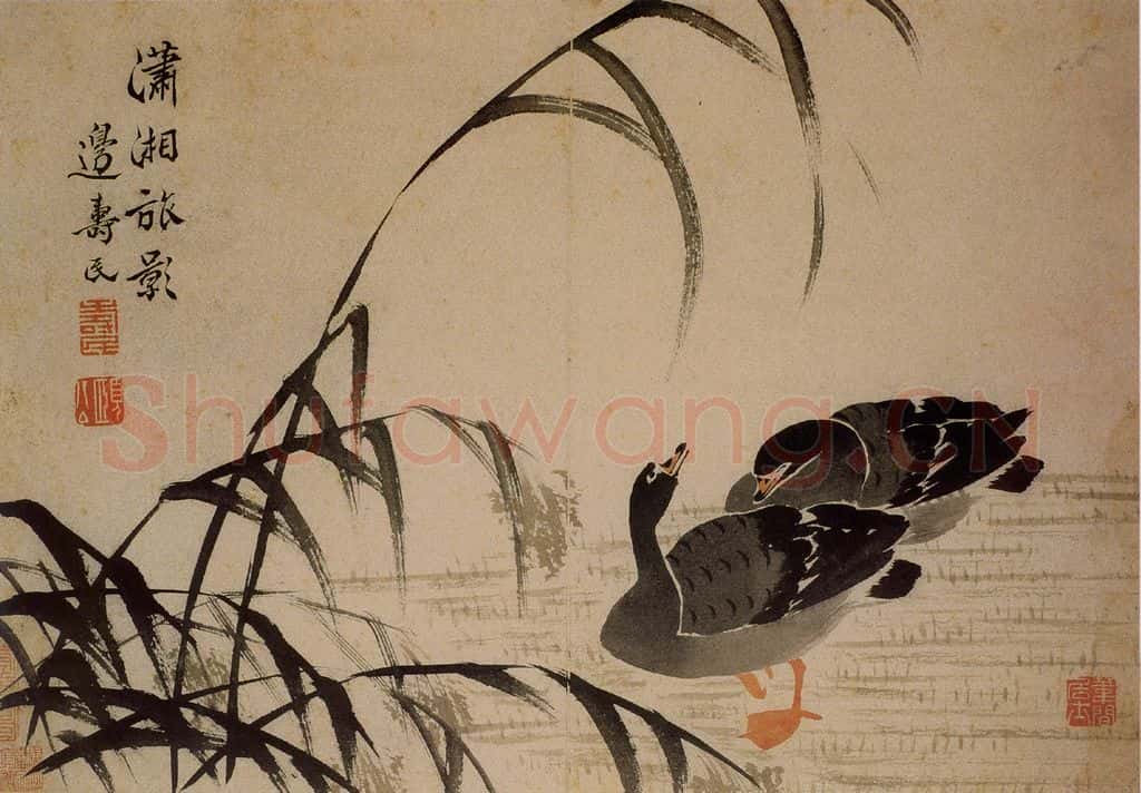 1743年 边寿民《杂画册》书画作品