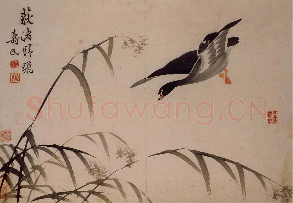 1743年 边寿民《杂画册》书画作品