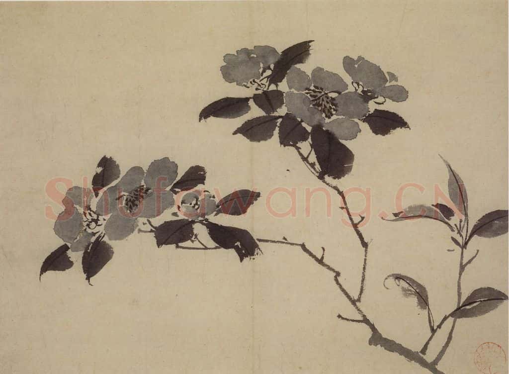 陈淳《花卉图》书画作品