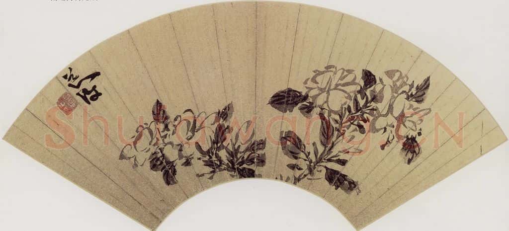 陈淳《花卉图》书画作品