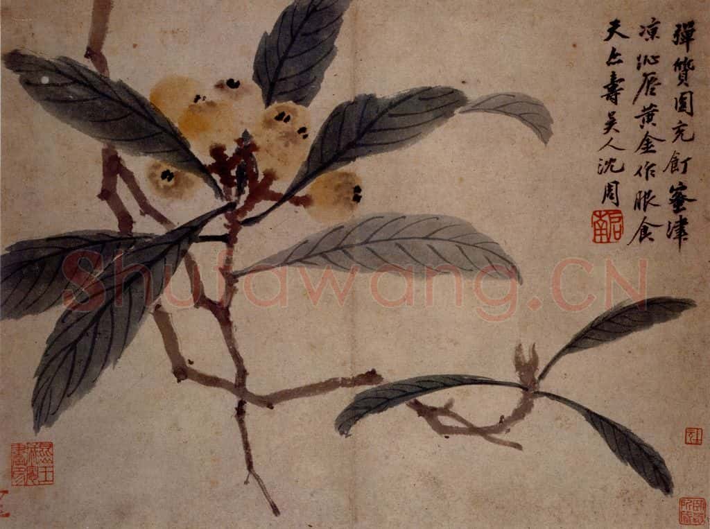 不明 沈周《卧游图》书画作品