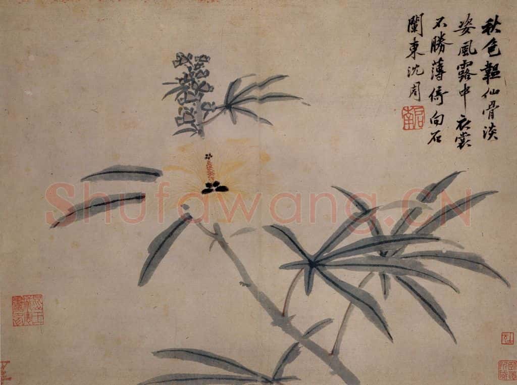 不明 沈周《卧游图》书画作品