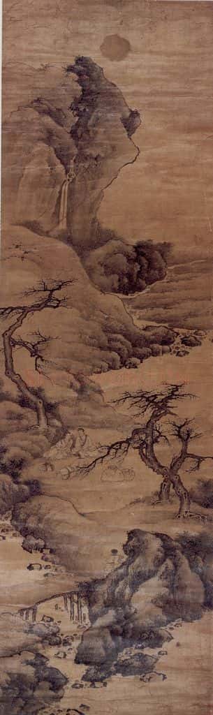 明末清初 樊圻《山水》书画作品