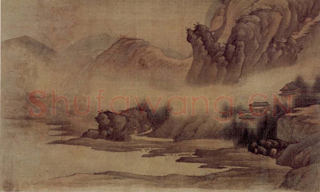 明末清初 樊圻《山水册》书画作品